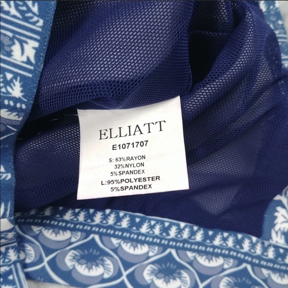 Elliatt Manet Floral Midi Dress W/ Bell Sleeves XS - Picture 5 of 8